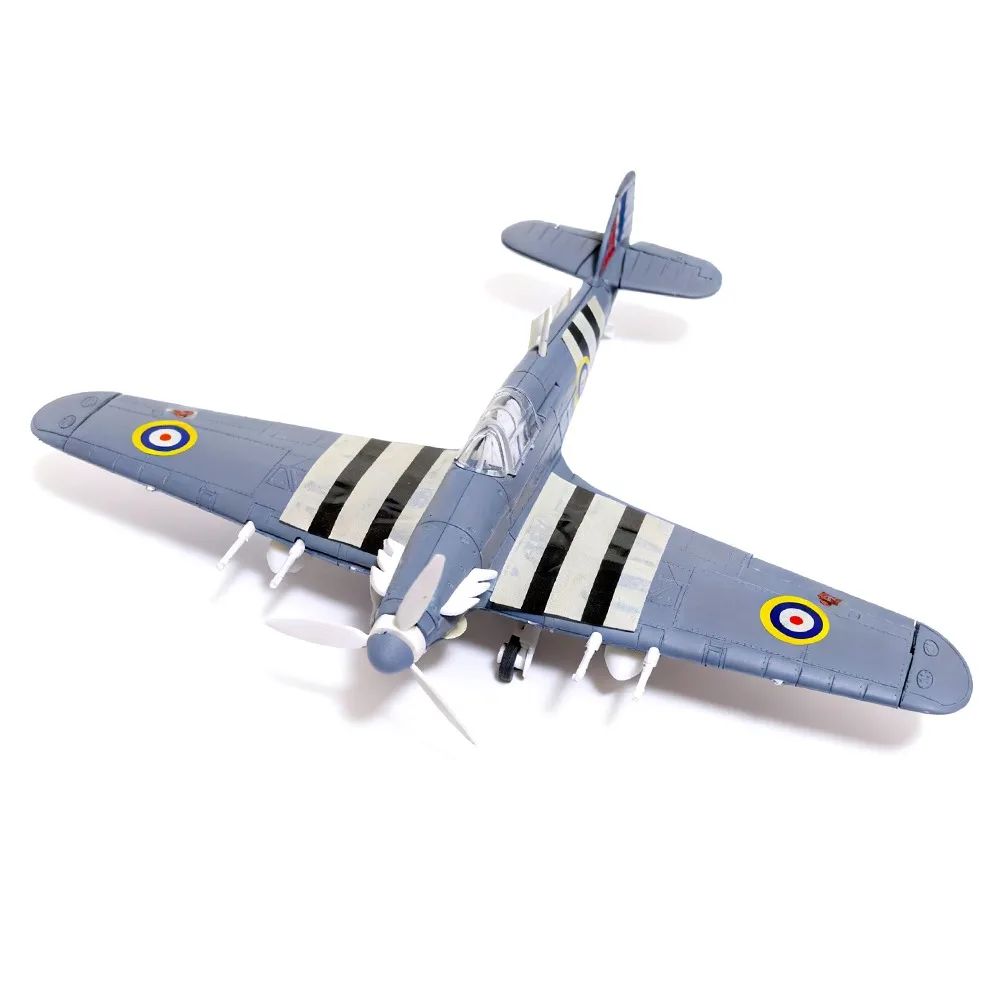 

1/48 Scale Fighter Aircraft Model American Corsair Airplane Model Hurricane Aircraft German BF109 Plastic Model Kit