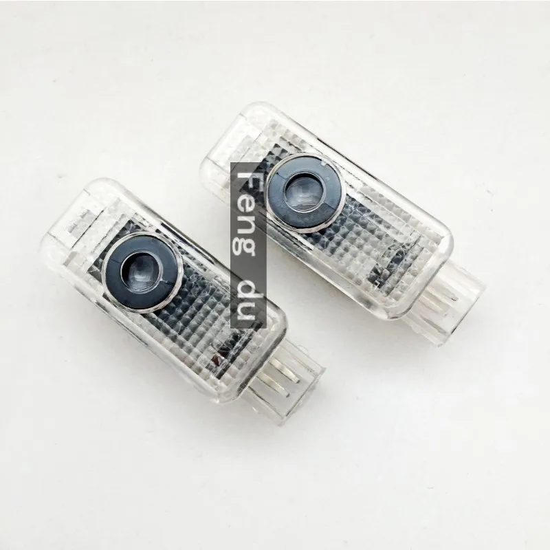 2 قطعة ل لامبورغيني أوروس أفينتادور هوراكان غالاردو سيارة HD لا يتلاشى LED باب ترحيب كشاف ضوئي شبح الظل ضوء