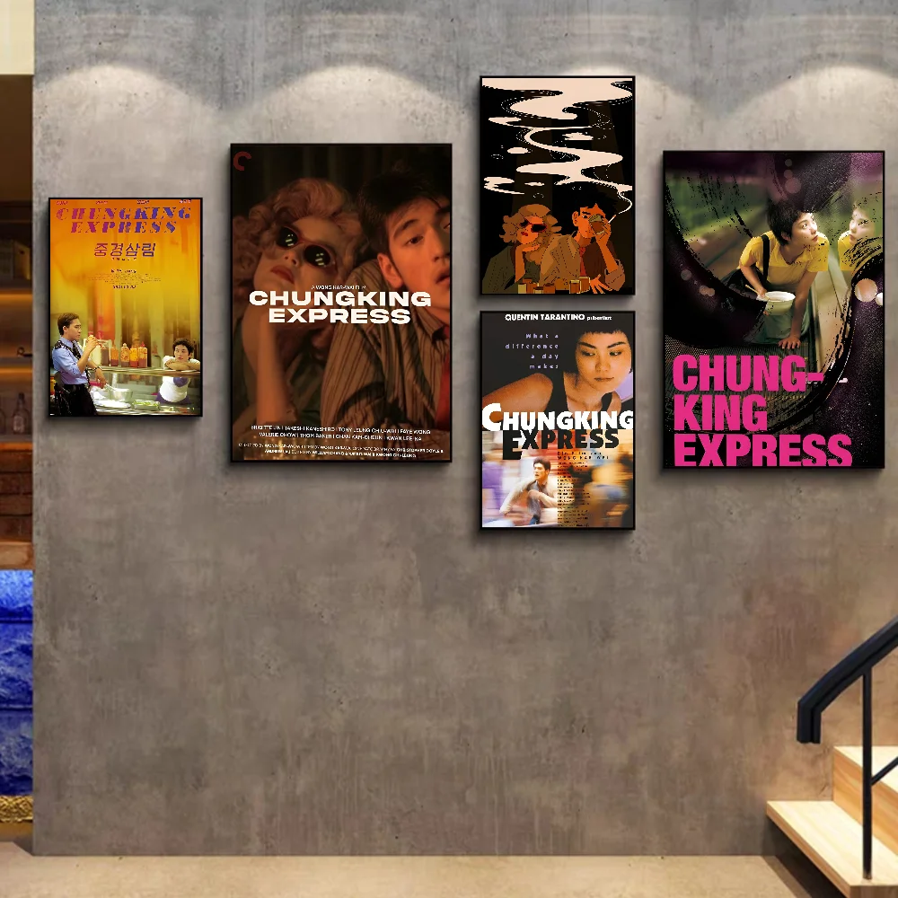 Chungking Express Movie Sticky Posters Retro Kraft Paper Sticker DIY Room Bar Cafe Aesthetic Art Wall Painting