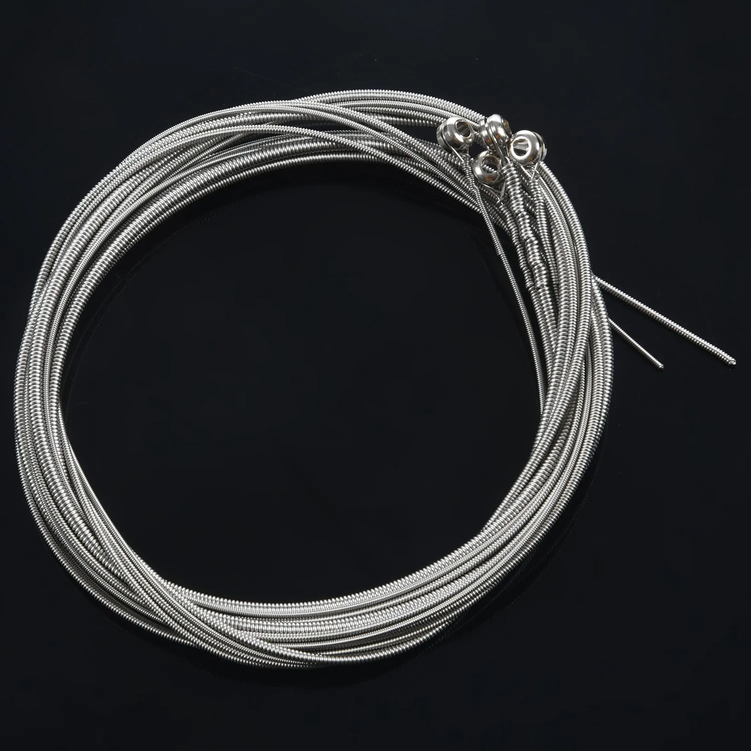 A18E-4 peças cordas de baixo acessórios de guitarra baixo cordas de guitarra banhado a prata acessórios de música