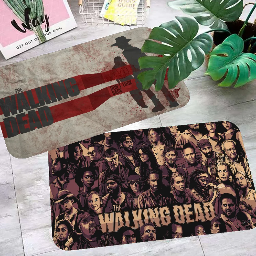 The Walking Dead Floor Carpet Anti-slip Absorb Water Long Strip Cushion Bedroon Mat Welcome Rug