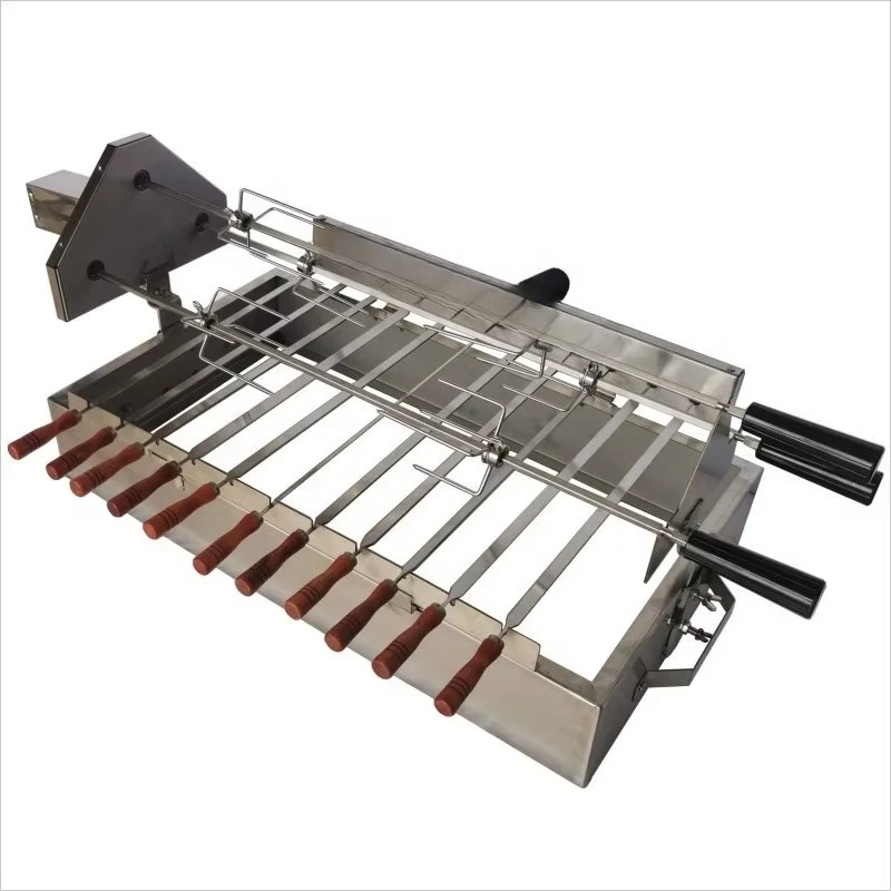 Stainless Steel Cyprus Grill Foukou Grill BBQ Rotisserie Frame
