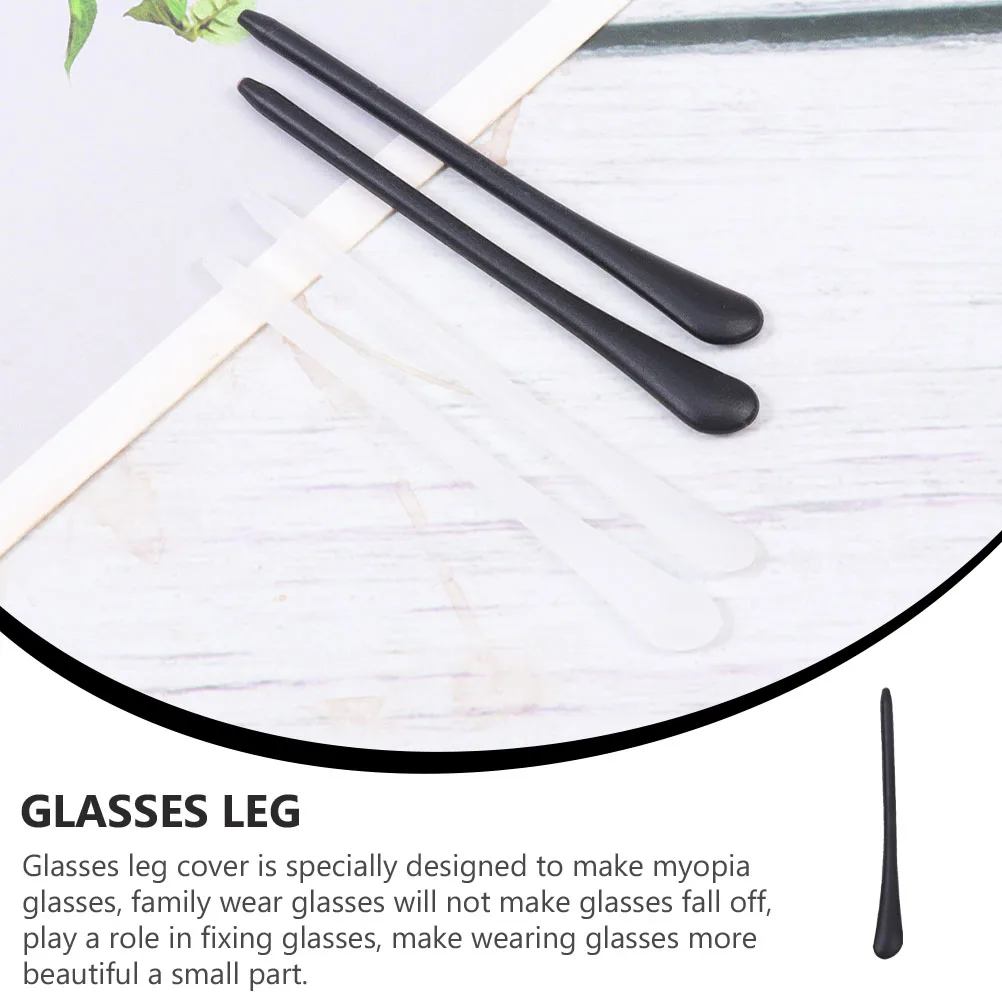 

12pcs Non Slip Glasses Leg Cover Safe Durable Silicone Material Eyeglass End Tips Anti Skid Sports Fashion Great Gift
