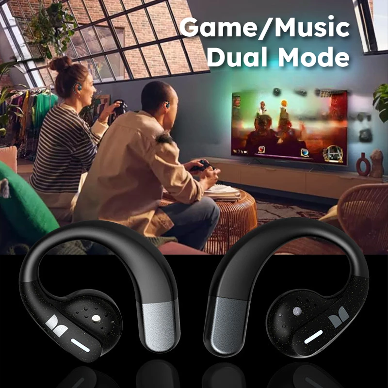 سماعات Monster AuraFit X02 مفتوحة الأذن بلوتوث 5.4 360 °   سماعات توصيل الهواء بصوت ستيريو OWS بلوتوث الأذن هوك الأذن براعم