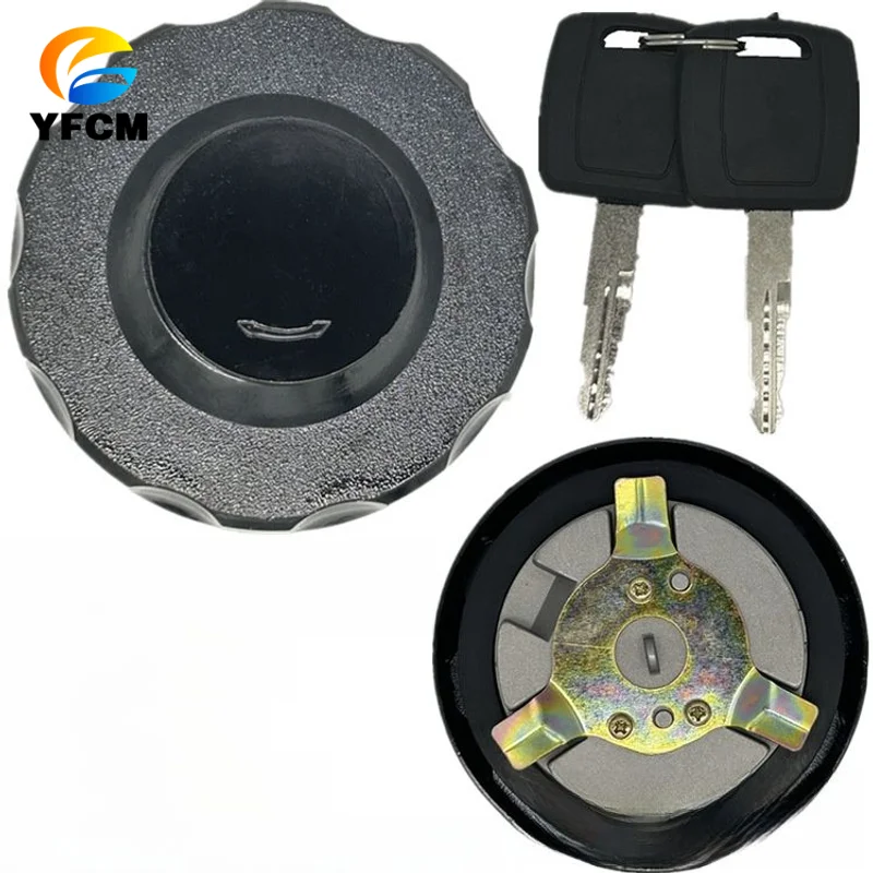 1 PCS Excavator Parts Fuel Tank Cap For Foton Daimler Auman GTL EST Oumark S5 Ruiwo ES5 Dajingang