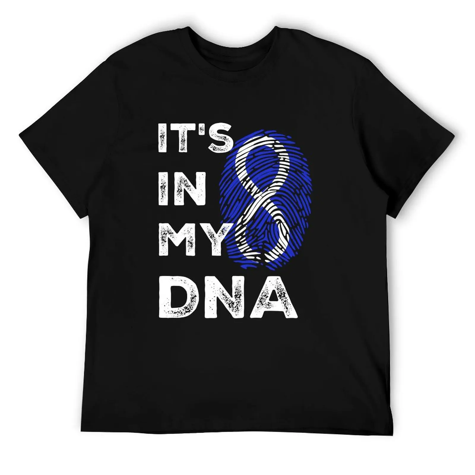

métis it's in my dna Metis Blue flag... T-Shirt man t shirt summer men t shirt cotton 100% funny t shirts dark humor T-Shirt