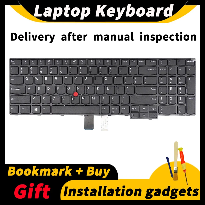 For Lenovo ThinkPad Keyboard E570 E570C E575  01AX160 Laptop Keyboard US Layout