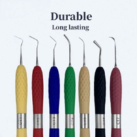Dental Resin Filled Restorative Instrument Filler Aesthetic Restoration Knife Silicone Handle Dentistry Tools Oral Products