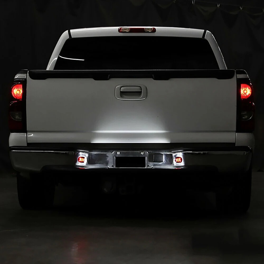 2Pcs 12V 6000K For Chevrolet Silverado Avalanche Traverse Tahoe Suburban LED Car Number License Plate Lights Lamp Auto Luces New - Image 4