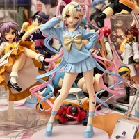 Anime Figure Original Art Needy Girl Overdose Super Cute Ame‑chan 2D Style Desktop Ornament Model Girl Birthday Gift 4