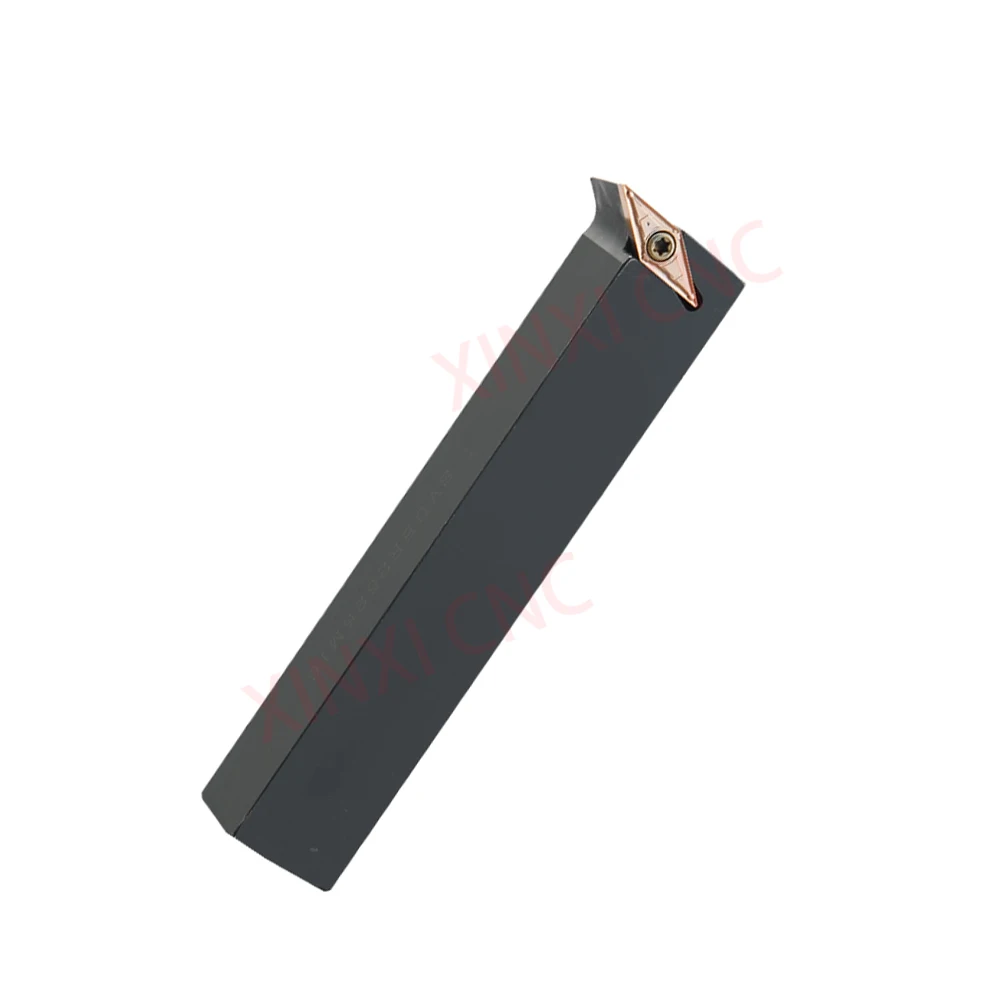 SVUBR 95° External Turning Tool Holder for CNC Lathe, Clamp-Type Profiling Cutting Tool with Replaceable Carbide Insert