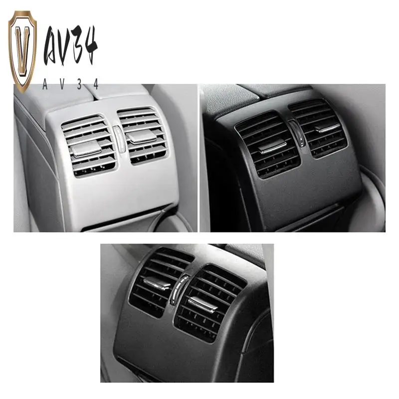 

AV34-Rear AC Air Vent Grille Cover A2048300354 For Mercedes Benz C-Class W204 2007-2014 Center Console Outlet Panel