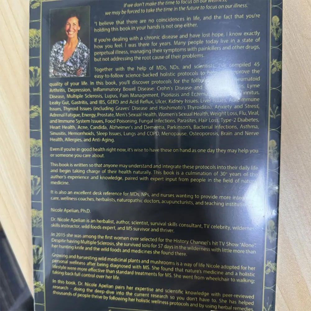 El libro perdido de remedios herbales Protocolos herbales para ayamentos comunes Libro de remedios herbales de Nicole Apelian