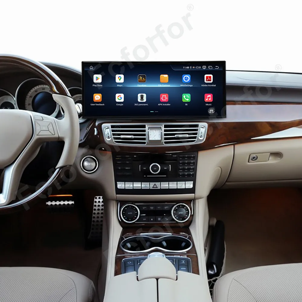 

15.8Inch For Mercedes Benz CLS 2010-2011 W218 Qualcomm Car Radio GPS Navigation CarPlay Android 14 HD Screen Multimedia Player-