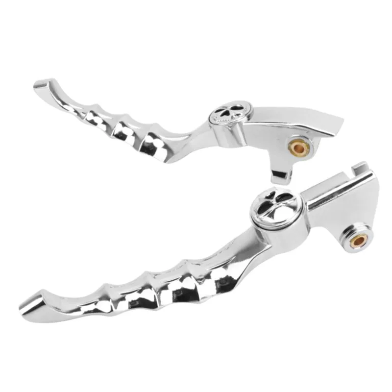 Manete de Freio e Embreagem Preciso para Motocicleta 96/16 para 99-09 Skull, Compatível com 400/650 XVS 1100 V-Star Drag Star