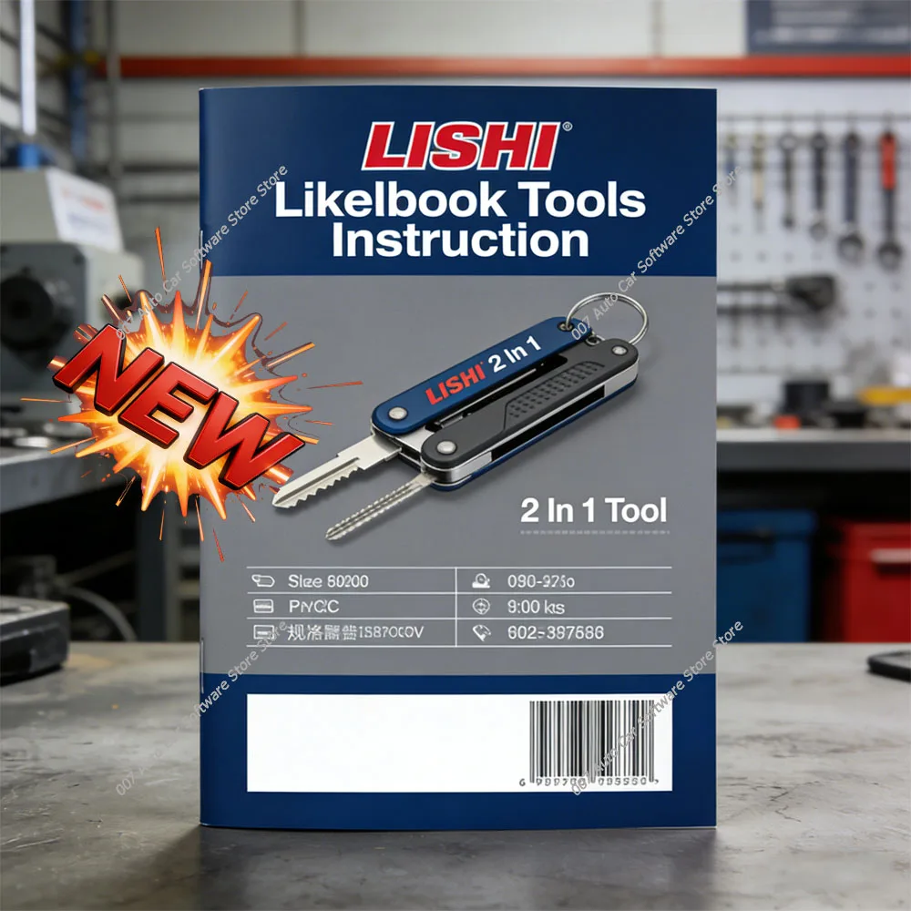 

2026 new Lishi 2-in-1 Locksmith Tool User Manual Book Instruction Guide for Automotive Locks And Keys