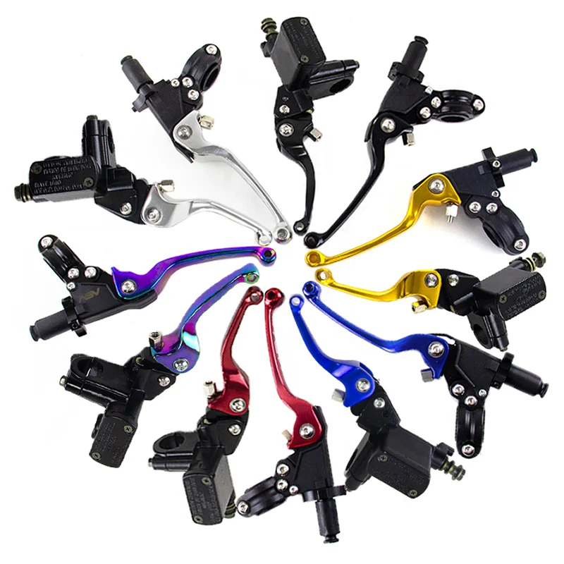 Motorcycle Hydraulic Cylinder Clutch Lever For CRF YZF XR CQR XR CQR KLX RMZ Brake Pump Handle Dirtbike CNC Vehicle Handlebars