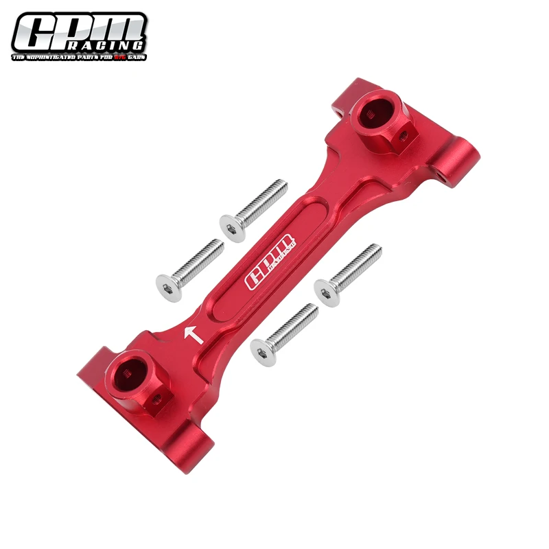 GPM-achterchassisversterker van metaal, geschikt voor AXIAL 1/6 SCX6 eep Jlu Wrangler, SCX6 Trial Honcho, AXI251009.