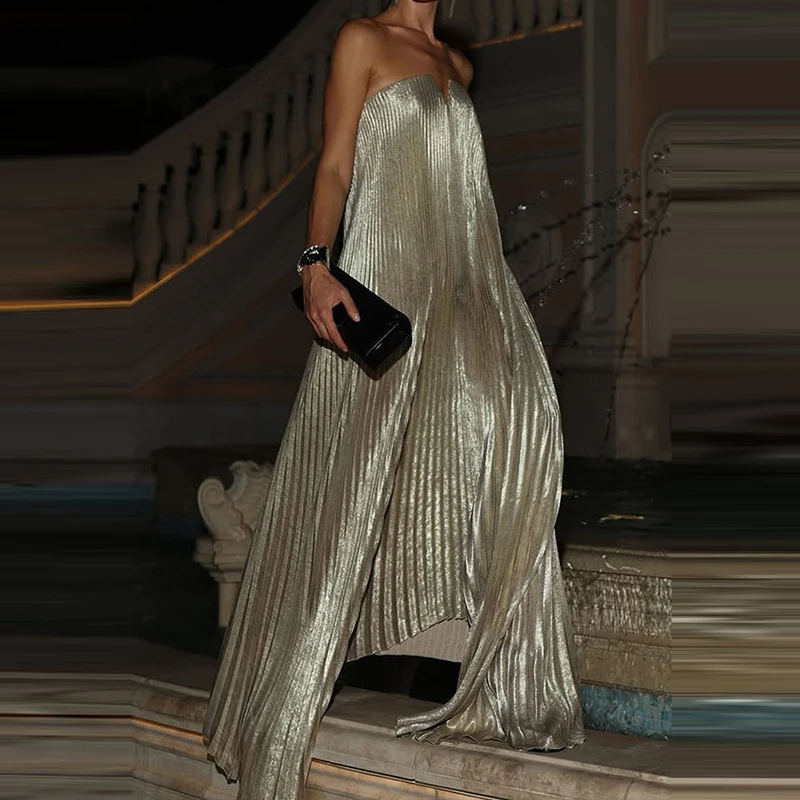 

2025 женское коктейльное платье с большими качелями, шикарное однотонное вечернее платье на одно плечо, элегантное длинное платье с открытой спиной, новое