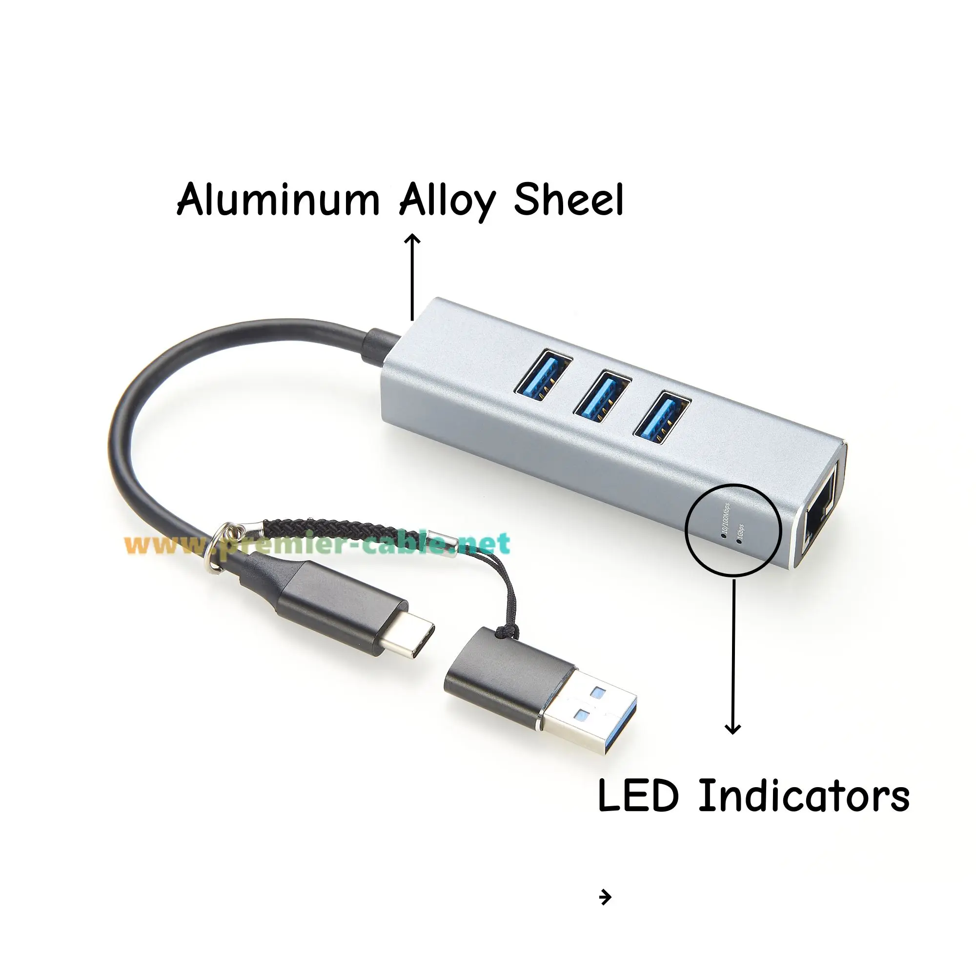 5gbps usb c docking station hub 4 portas tipo c adaptador multiport com 3 usb 3.0 1000mbps rj45 usb um cabo usb c gigabit ethernet