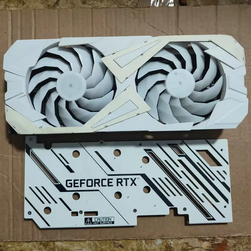 

Охладитель радиатора для видеокарты GALAX RTX3060 EX белый с задней панелью