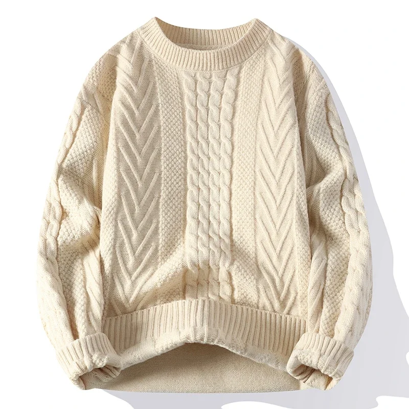 Suéter hipster de astronauta masculino, pijama solto de lã, alto grau, conforto, quente, grosso, preguiçoso, primavera, outono, inverno