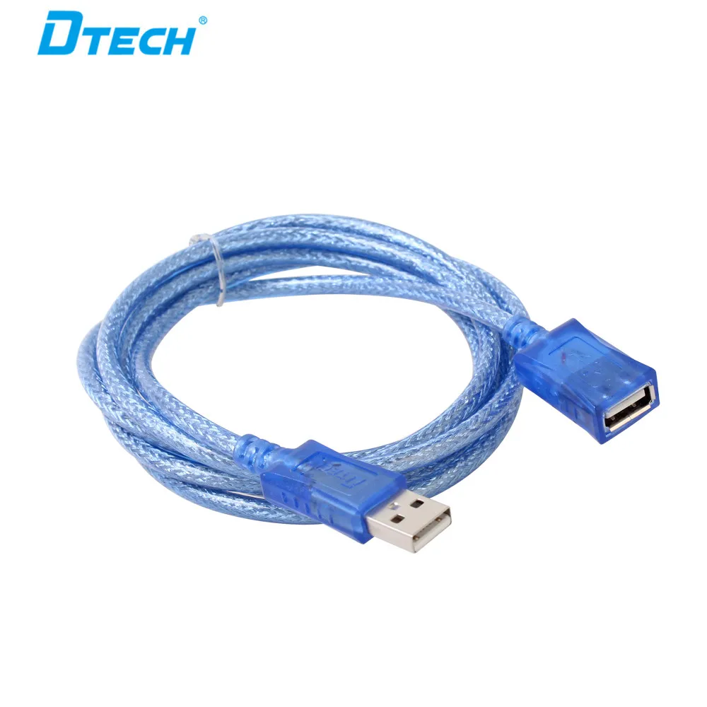 3PCS DTECH Best Price A Male-A Female Speed 1.8M 4k@60hz USB 2.0 AM-AF Cable For Computer Etc.