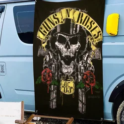 Guns N Roses Rock Band Banner INS Style Outdoor Party Decoration Atmosphere Flag