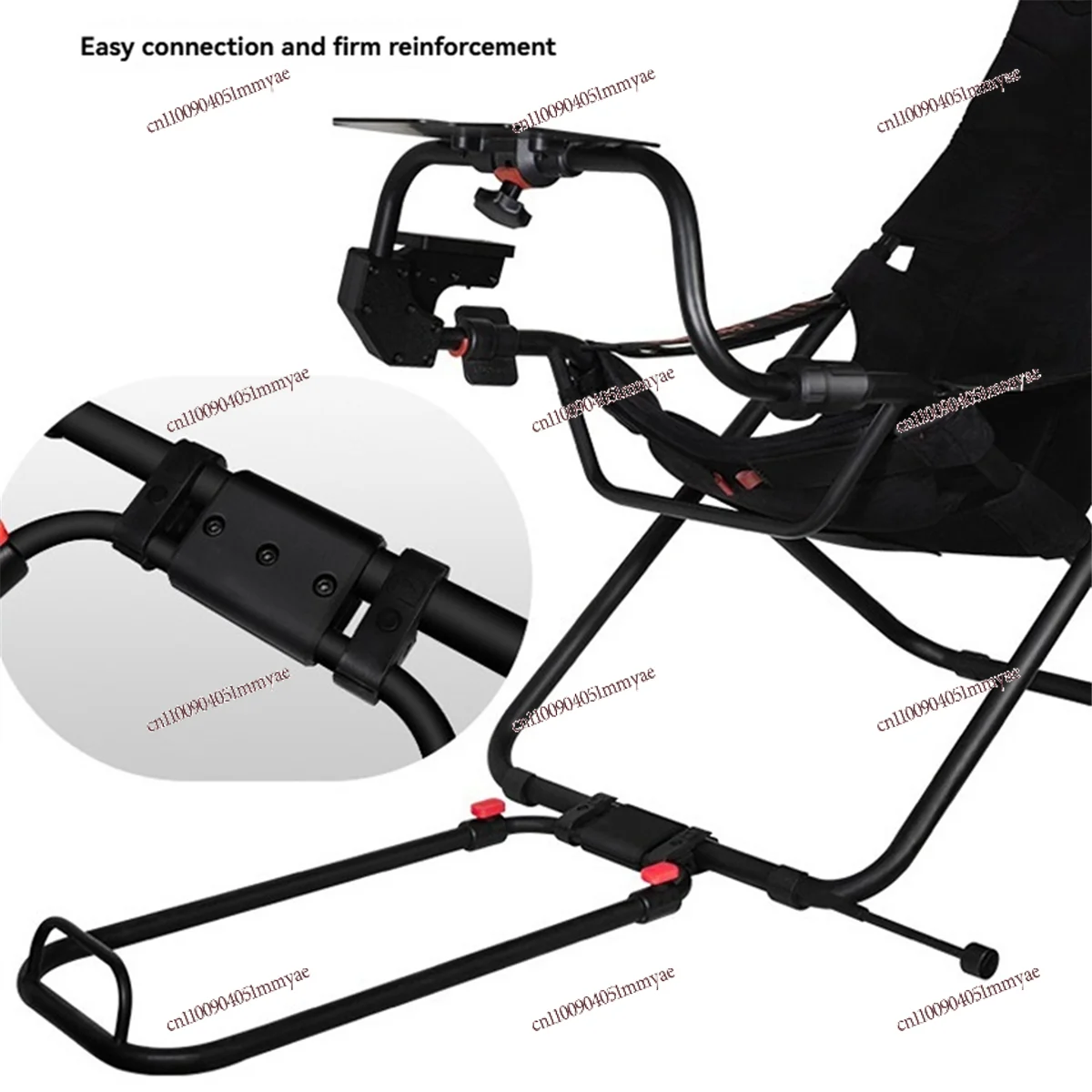 بيع مجموعة تعزيز الاتصال الثابت بدواسة المقعد القابلة للطي لجزء تثبيت دعامة دواسة السباق لمقعد اللعب