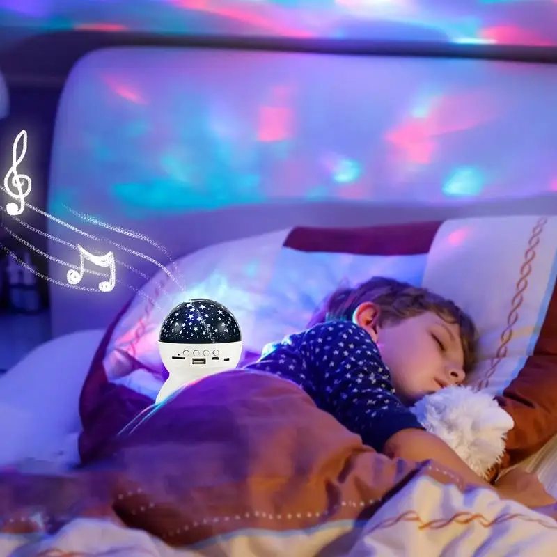 

Projection Speaker Wireless Starry Projection Light Speaker Lighting Night Light Projector Projector With Speaker Colorful
