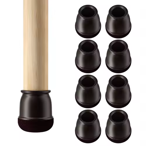 8PCS Extra Small Silicone Chair Leg Protectors Thicken Chair Leg Covers Non Slip Furniture Leg Pads to Protect Hardwood Floors - Image 7