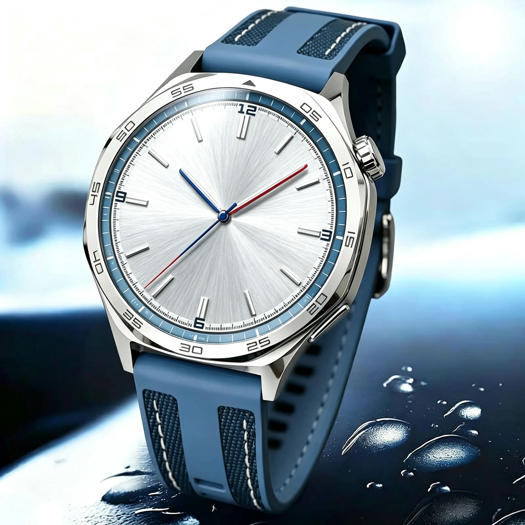 Official 22mm Nylon Strap For HUAWEI WATCH GT 7 6 5 4 46mm/Watch 4 5 6 Pro/GT 7 6 5 3 Pro 46 mm Composite Silicone Band Bracelet gallery 3