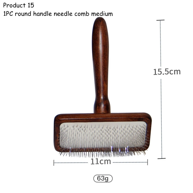 Pet Dog Comb Antique Solid Wood Many Styles Combs Cat Bath Brush Remove Floating Hair Flea Combs Pet Grooming Cleaning Supplies