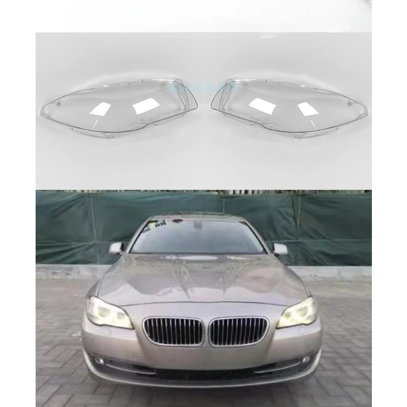 For BMW 5 Series F18 F10 2011-2017 Car Accessories Headlight Cover Lampshade Case Headlamp Shell Lens Plexiglass