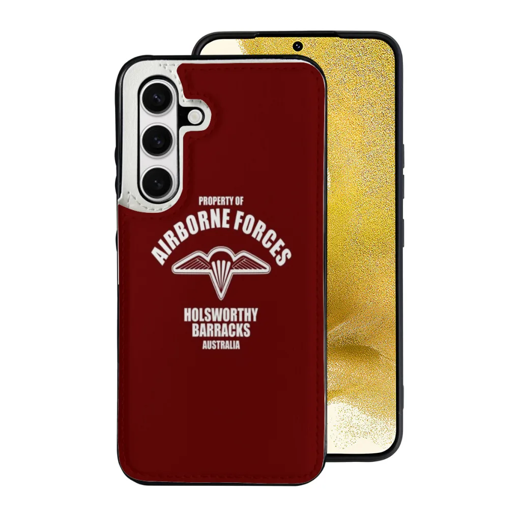 Samsung S24 Series Clamshell Phone Case,Galaxy S24,Galaxy S24 Plus,Galaxy S24 Ultra Australian Airborne Forces