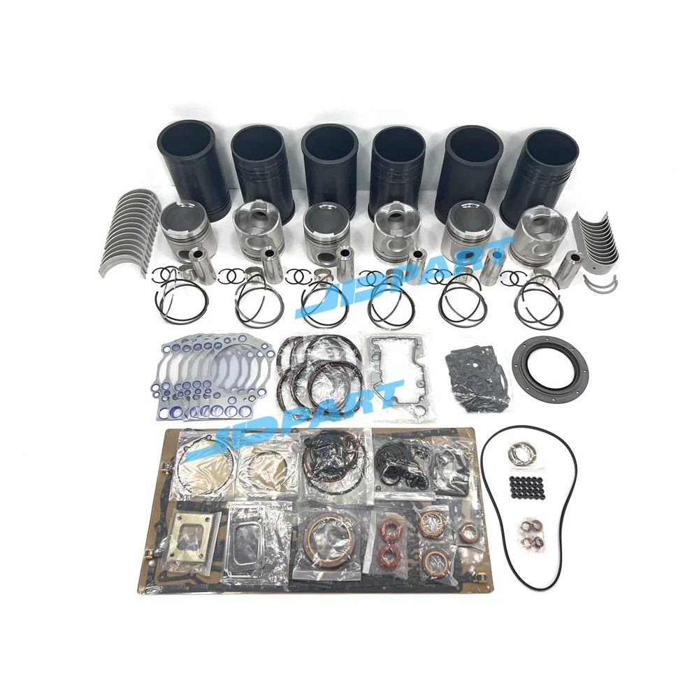 K19 Cylinder Liner Kit With Gasket Set Bearing For Cummins Engine Parts