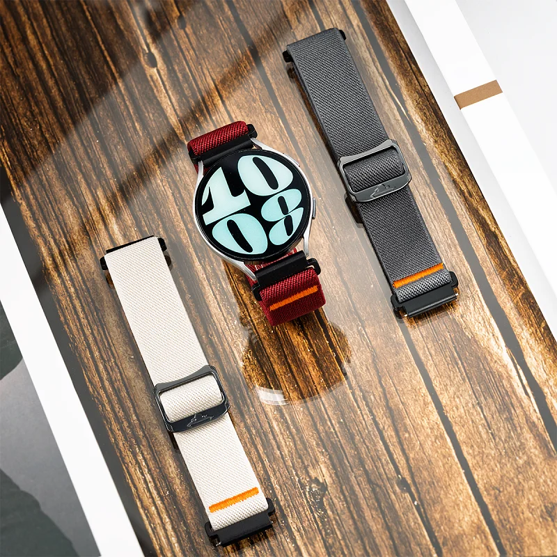 Elastisches Nylonarmband für Xiaomi Watch 5 2 Pro S5 S4 S3 S2 S1 Pro Active 22mm Geflochtenes Uhrenarmband für Mi Watch Color Miwatch Color2 – Detail 5