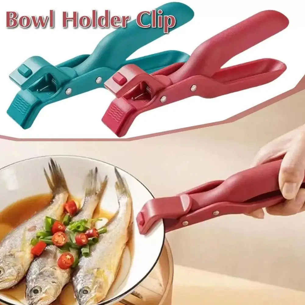 Multi-purpose Anti-scald Bowl Holder Clip For Kitchen Nylon Chuckle Clamp Bowl Clip Food Clip Kitchen Gadgets R0s1