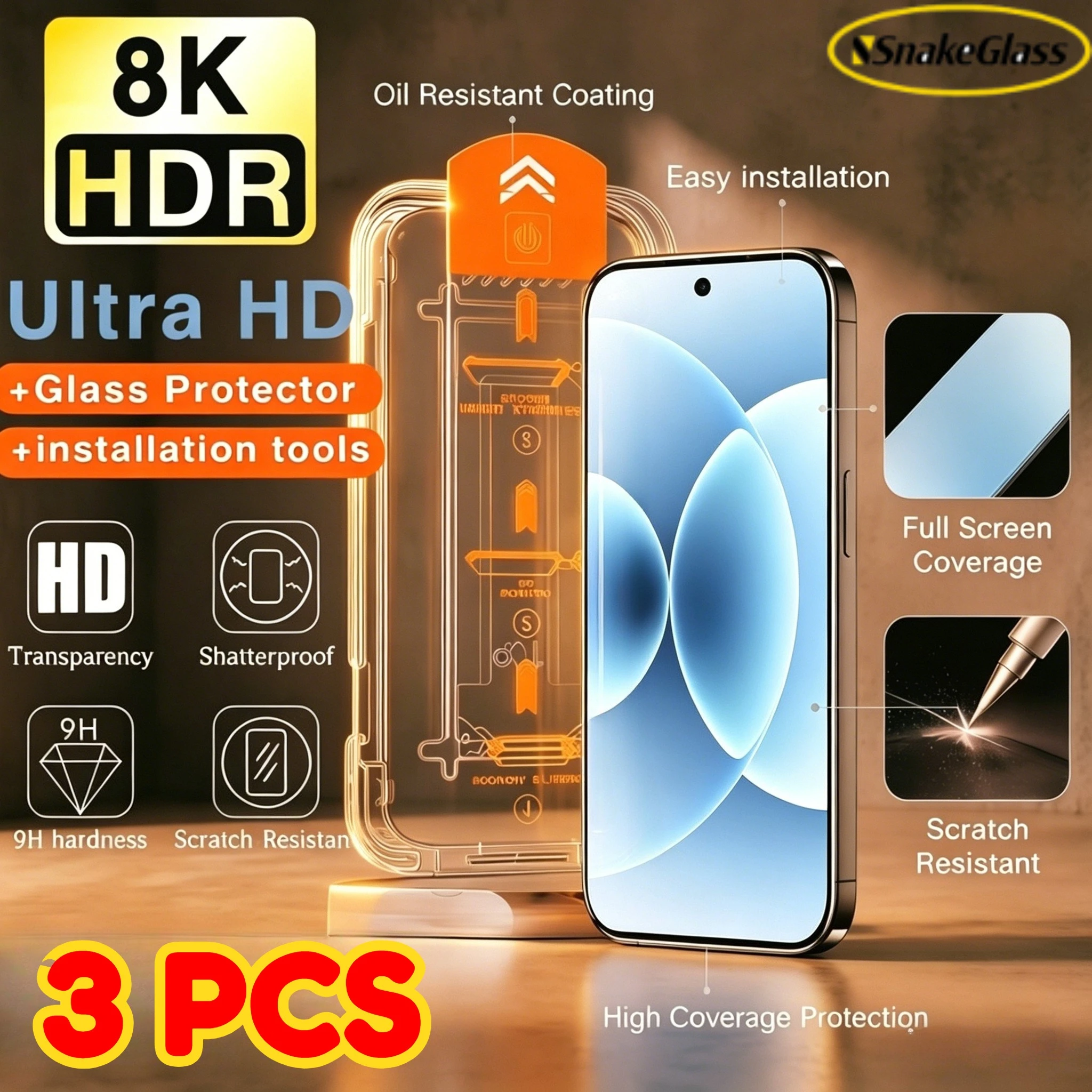 Protection d'écran en verre trempé HD anti-poussière à installation facile pour Xiaomi 17 15 14T 13T Pro 12Lite 11T, texture lisse, anti-explosion