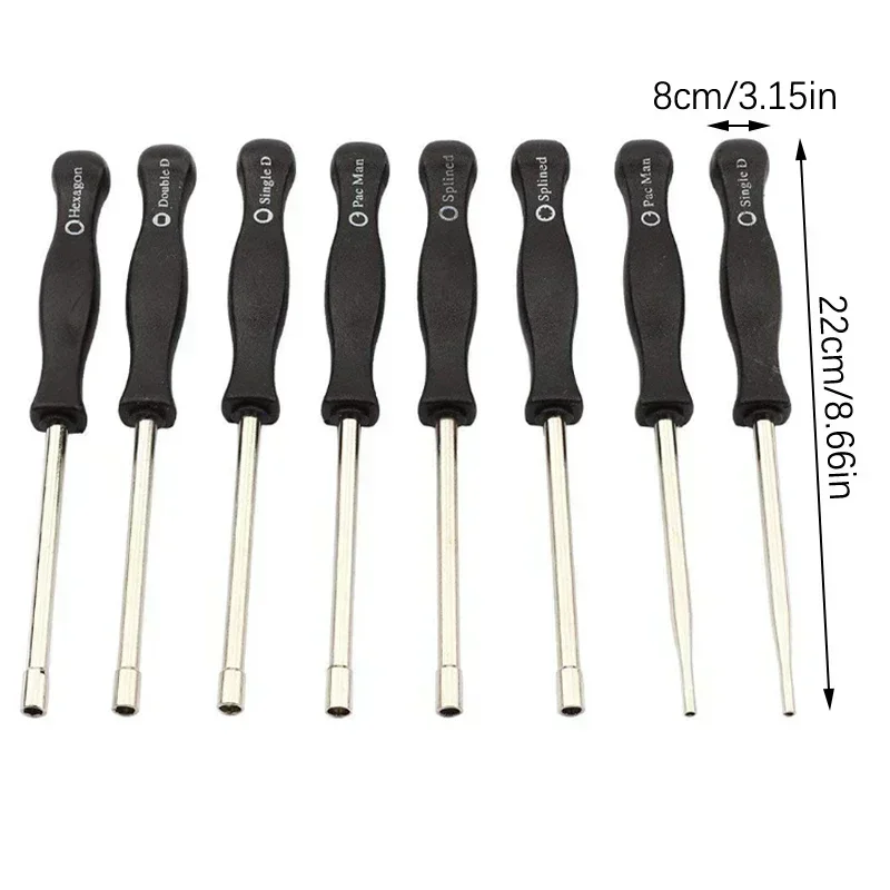 Key Tool Multi-head Brush Adjustment 10pcs/set Set Tune-up Bolt Maintenance Screwdrivers Car Repair With Carburetor