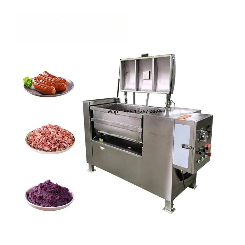 Multifunctional Double Speed Stainless Steel Mixing Machine 60Kgs for Kimchi Cake Bakery Pickles Electric for Restaurants