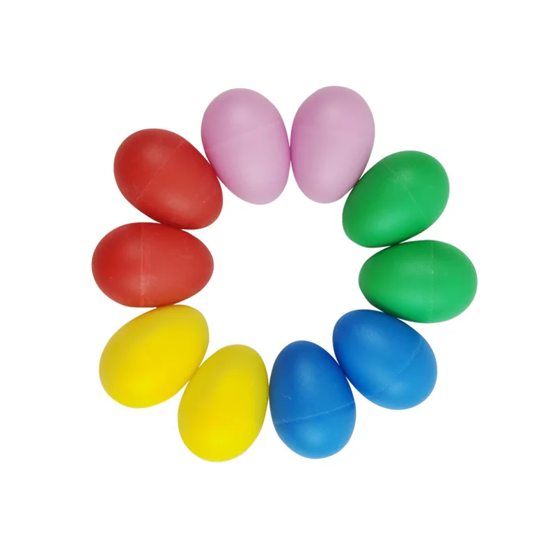 Plastic plastic Egg  Baby Musical Instruments Maracas Toy Sand Shaker Maracas Early Education Toys