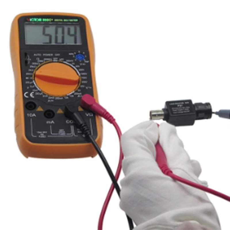 피드 스루 터미네이터 BNC 암 50KY 장치 Q9 어댑터, P57, 50 옴, 1 개, 신제품