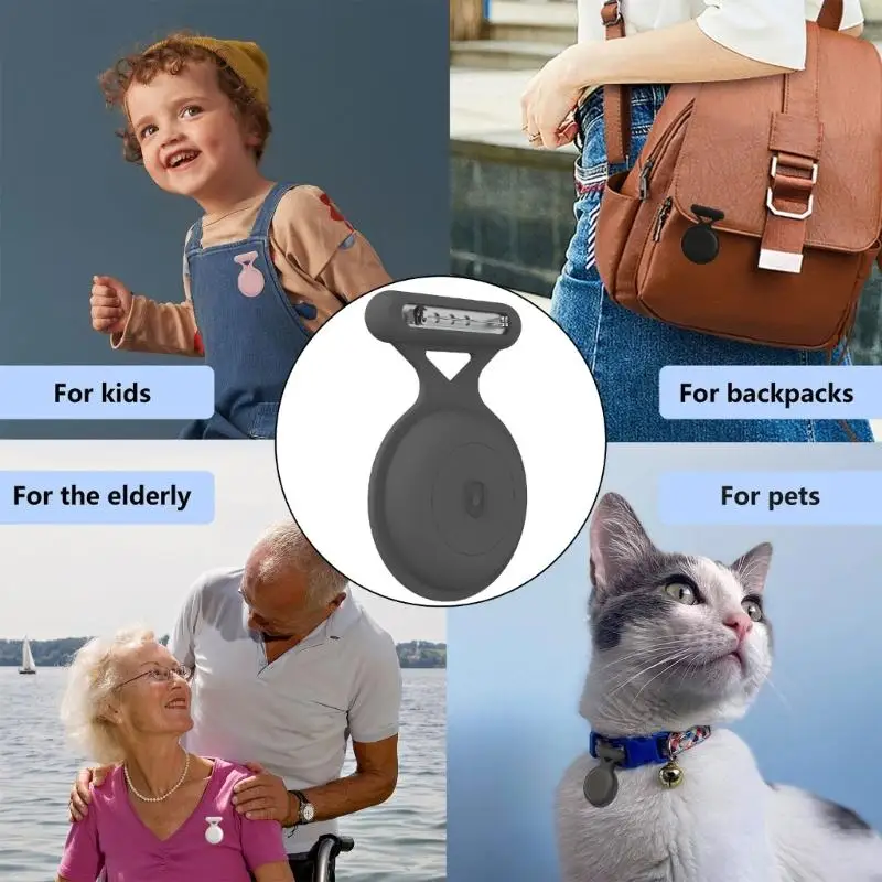 Premium Silicone Case For Trackers Flexible Sleeve With Pin Quick Release On Design For Sports Cycling F19E