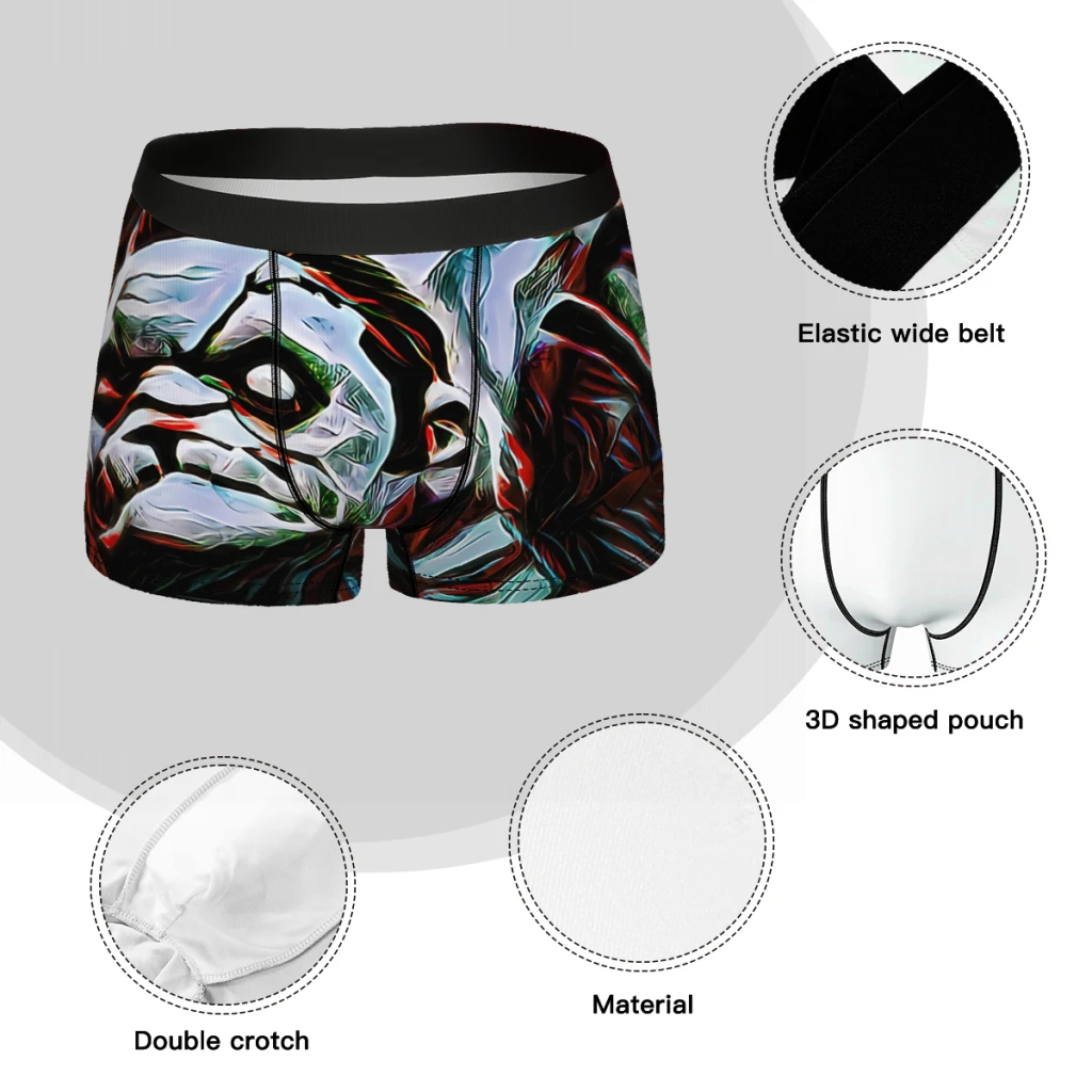 Pudge Black Dota Game Underpants Cotton Panties Men\'s Underwear Ventilate Shorts Boxer Briefs