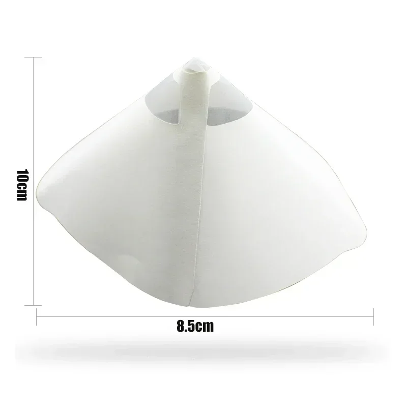 Disposable Paper Filter Paint Spray Mesh Purifying Straining Funnel White Thicken Filter Conical Nylon Funnels Paper Tool