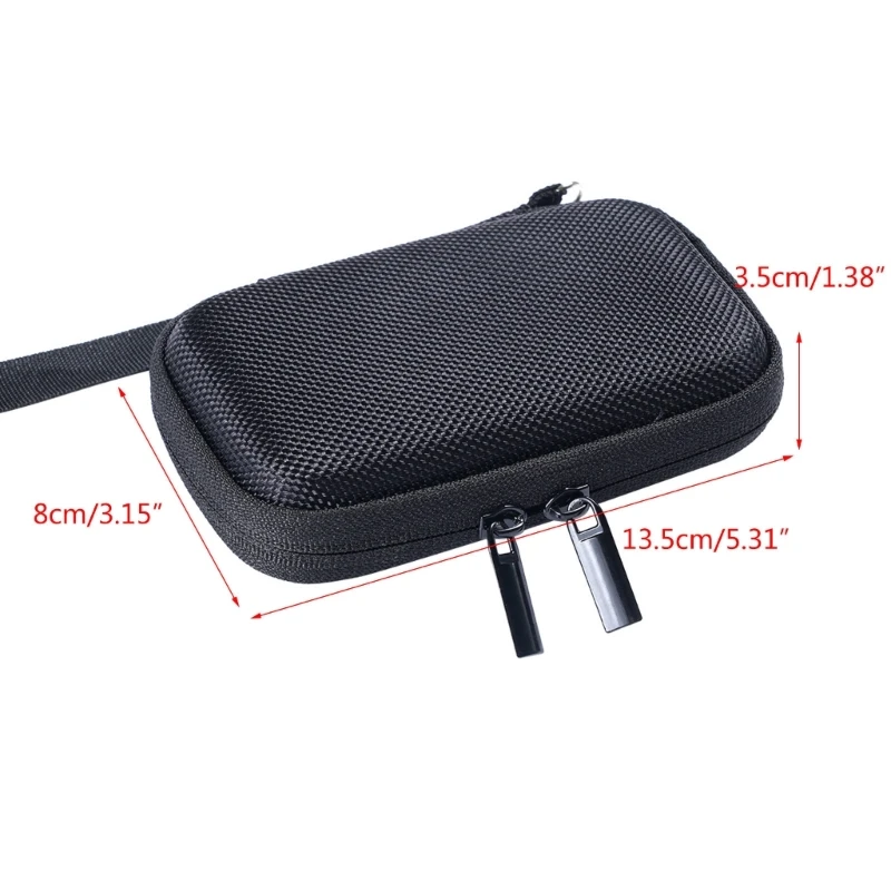 Custodia rigida EVA Protect custodia per il trasporto custodia per WD My Passport SSD 500G 1TB 2TB unità a stato solido esterna portatile