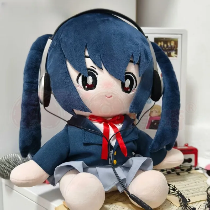 

New 33cm Anime K-ON Peripheral Cartoon Hirasawa Yui Cotton Doll Akiyama Mio Nakano Azusa Plush Doll Pillow Bedroom Ornament Gift