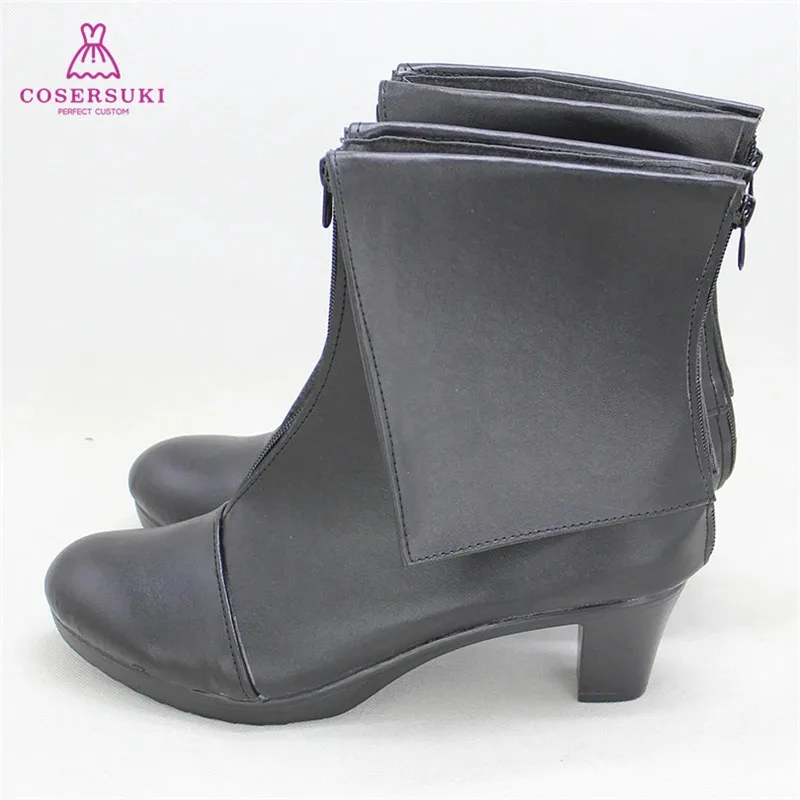 

Candy 2025Steins Gate Makise Kurisu, ботинки для косплея, профессиональная карнавальная обувь ручной работы на Хэллоуин