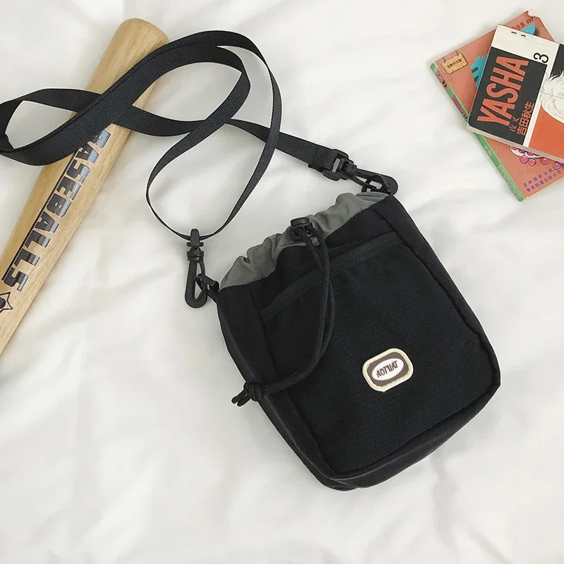 

Nylon Zipper Pleats Design Crossbody Bags Sewing Thread 2025 Large Capacity Youth Bags for Women Commuting Patchwork